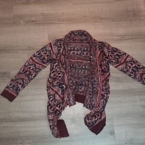 Wet Seal Open Front Knitted Cardigan Sweater